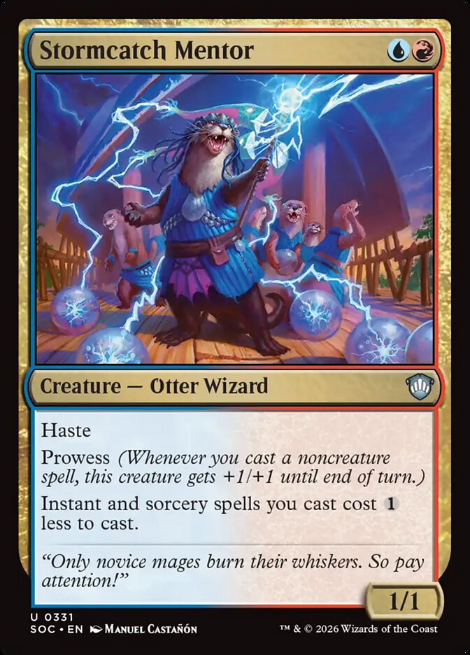 Stormcatch Mentor / Stormcatch Mentor - Magic: The Gathering - MoxLand