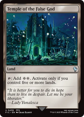 Templo do Falso Deus / Temple of the False God - Magic: The Gathering - MoxLand