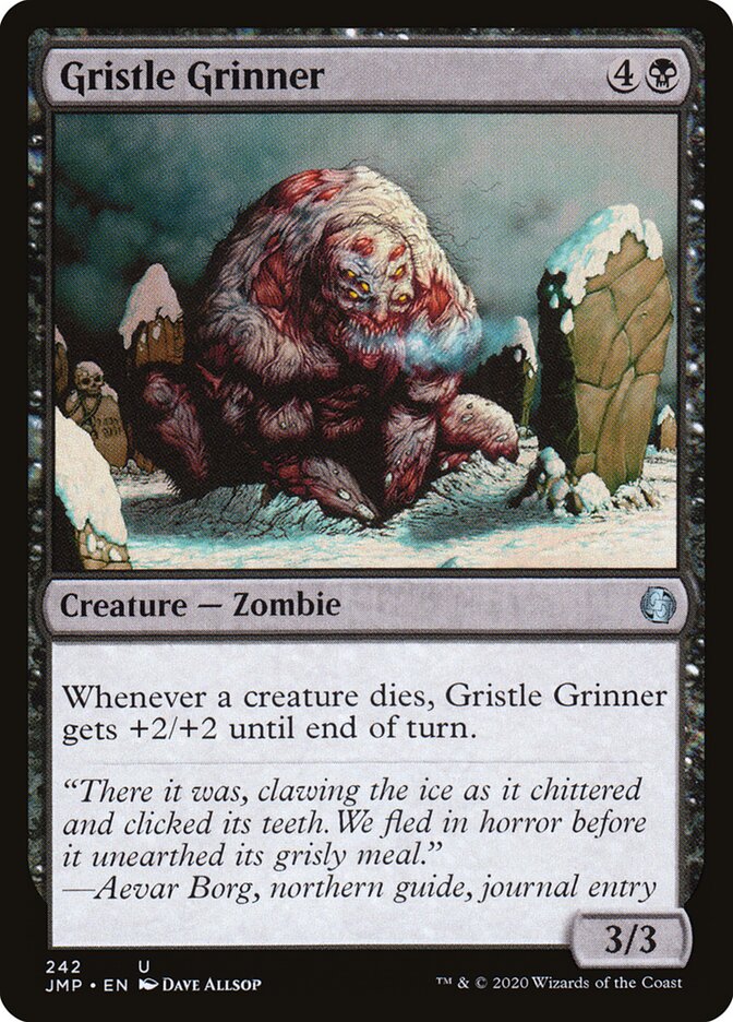 Sorriso Cartilaginoso / Gristle Grinner - Magic: The Gathering - MoxLand