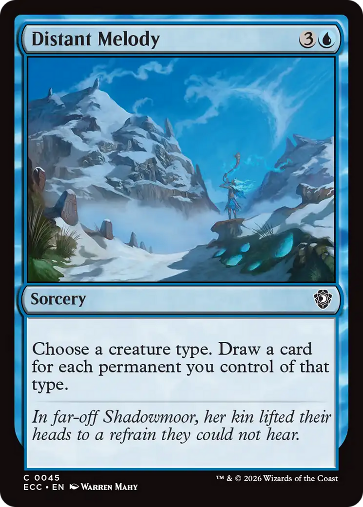 Melodia Distante / Distant Melody - Magic: The Gathering - MoxLand