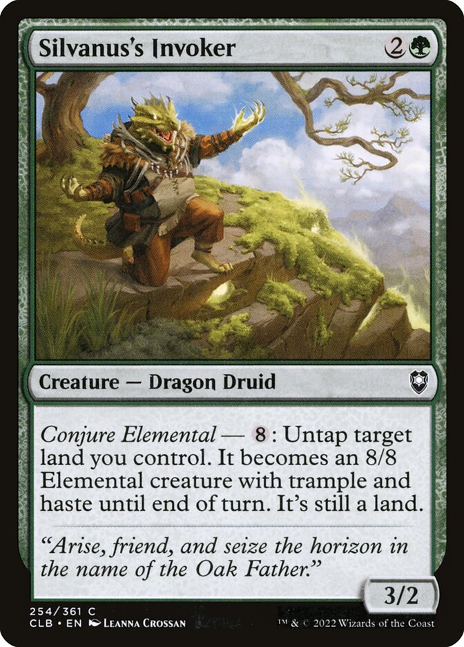 Invocador de Silvanus / Silvanus's Invoker - Magic: The Gathering - MoxLand