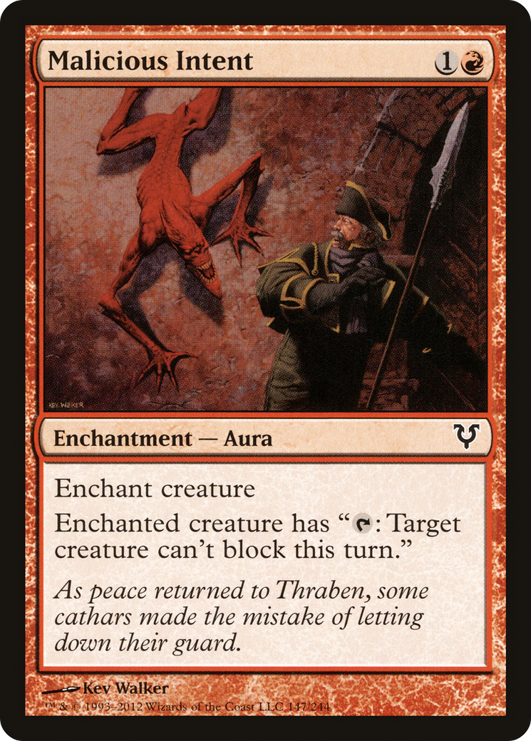 Más Intenções / Malicious Intent - Magic: The Gathering - MoxLand