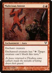 Más Intenções / Malicious Intent - Magic: The Gathering - MoxLand