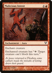 Más Intenções / Malicious Intent - Magic: The Gathering - MoxLand