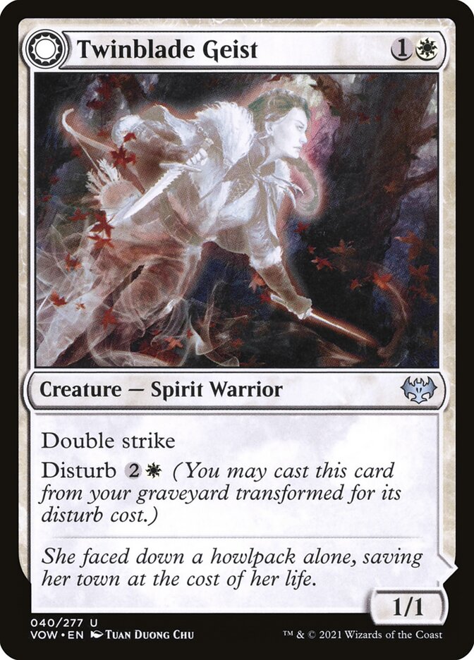 Geist das Lâminas Gêmeas / Twinblade Geist - Magic: The Gathering - MoxLand