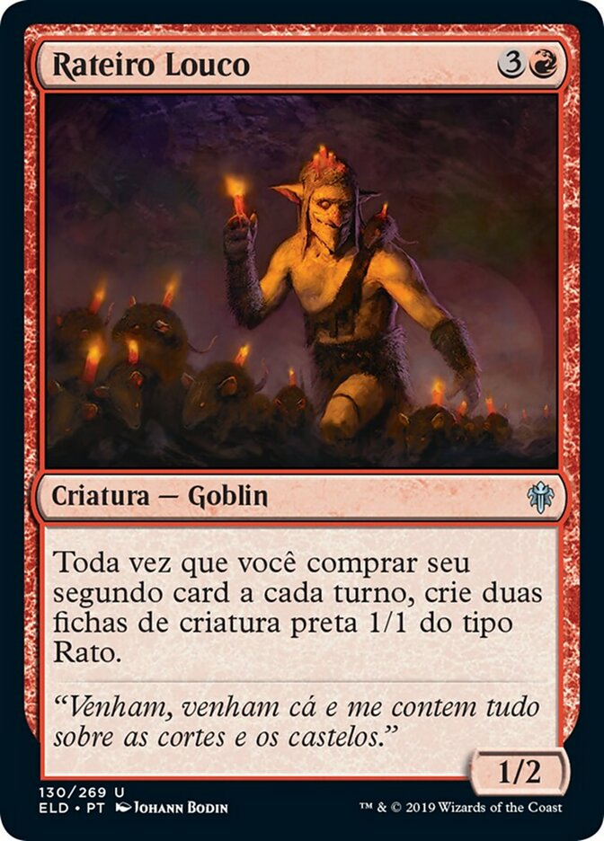 Rateiro Louco / Mad Ratter - Magic: The Gathering - MoxLand