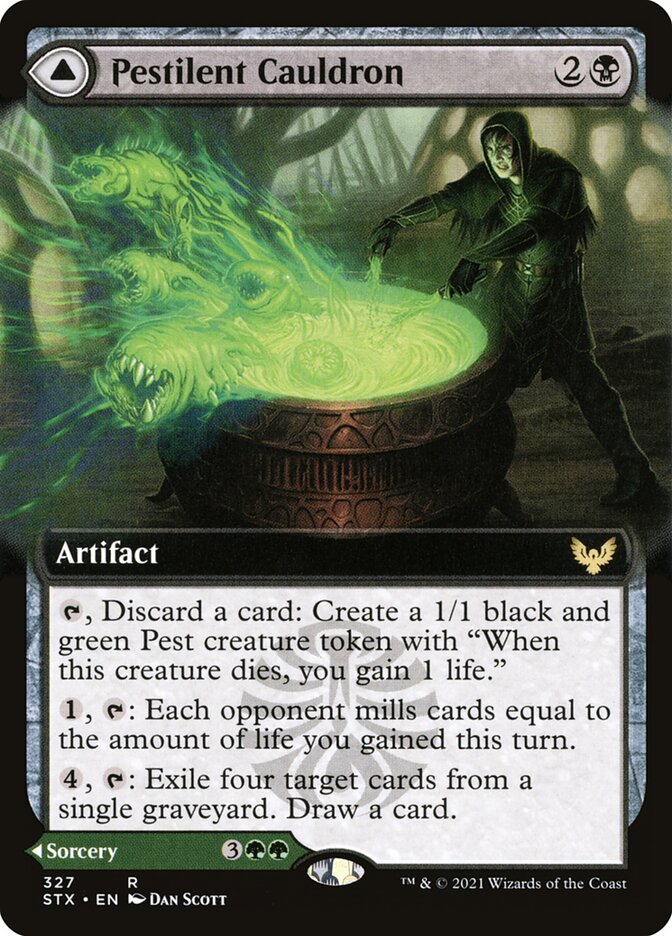 Caldeirão Pestilento / Pestilent Cauldron - Magic: The Gathering - MoxLand