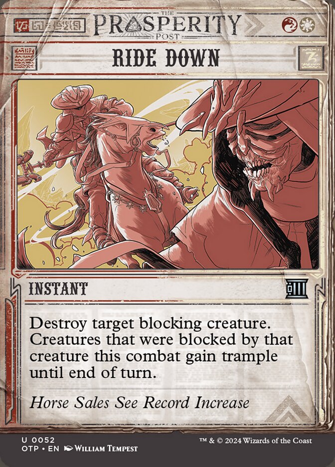 Pisotear / Ride Down - Magic: The Gathering - MoxLand