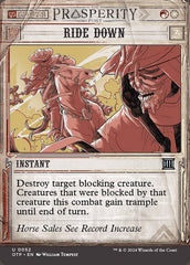 Pisotear / Ride Down - Magic: The Gathering - MoxLand
