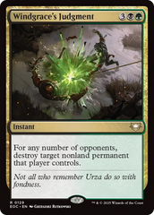 Julgamento de Windgrace / Windgrace's Judgment - Magic: The Gathering - MoxLand