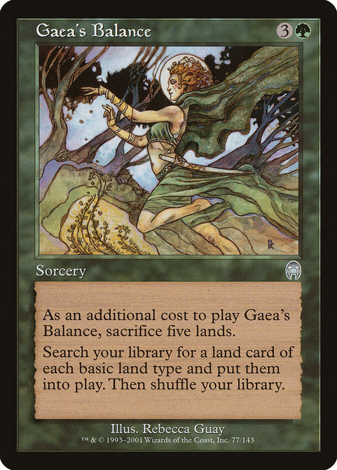 Equilíbrio de Gaia / Gaea's Balance - Magic: The Gathering - MoxLand