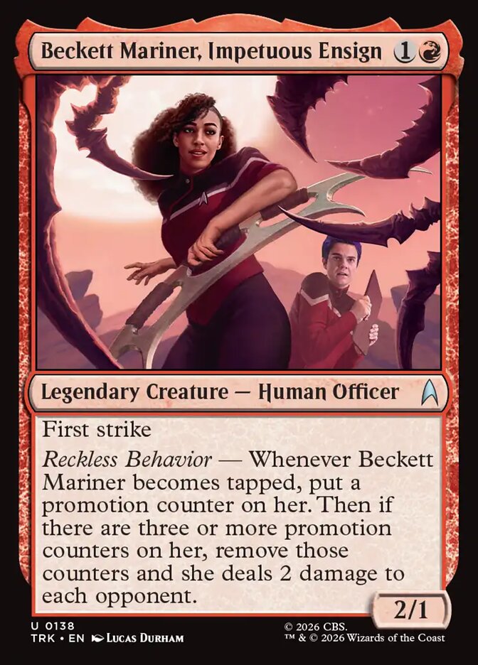 Beckett Mariner, Impetuous Ensign - Magic: The Gathering - MoxLand