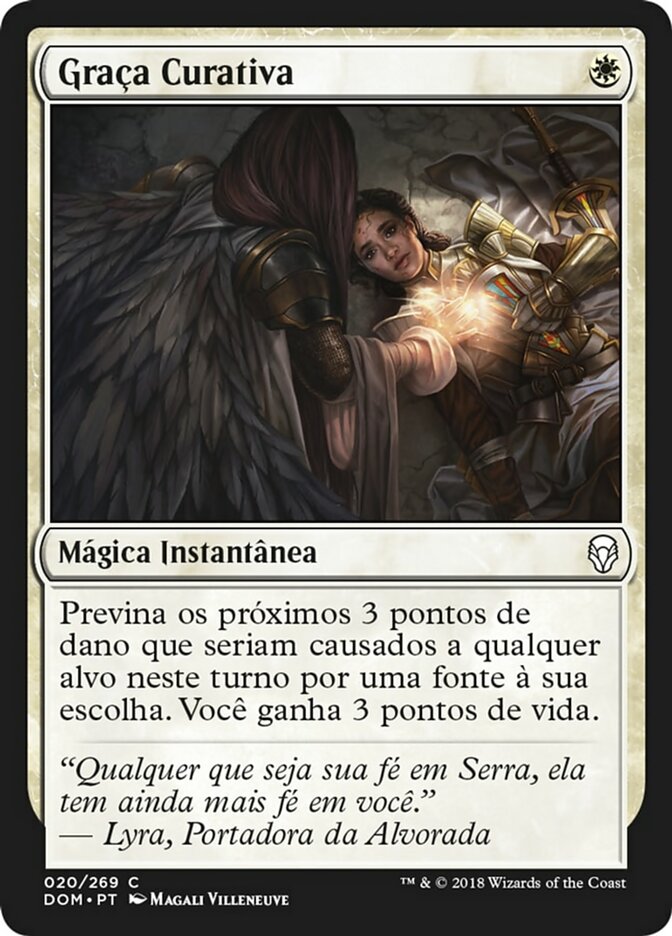 Graça Curativa / Healing Grace - Magic: The Gathering - MoxLand