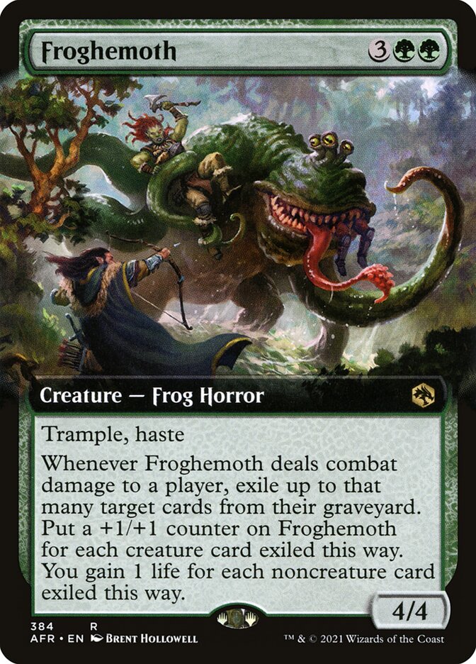 Sapomoth / Froghemoth - Magic: The Gathering - MoxLand