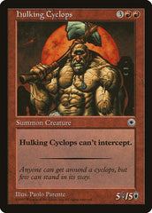 Cíclope Desajeitado / Hulking Cyclops - Magic: The Gathering - MoxLand