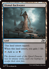 Remanso Funesto / Dismal Backwater - Magic: The Gathering - MoxLand