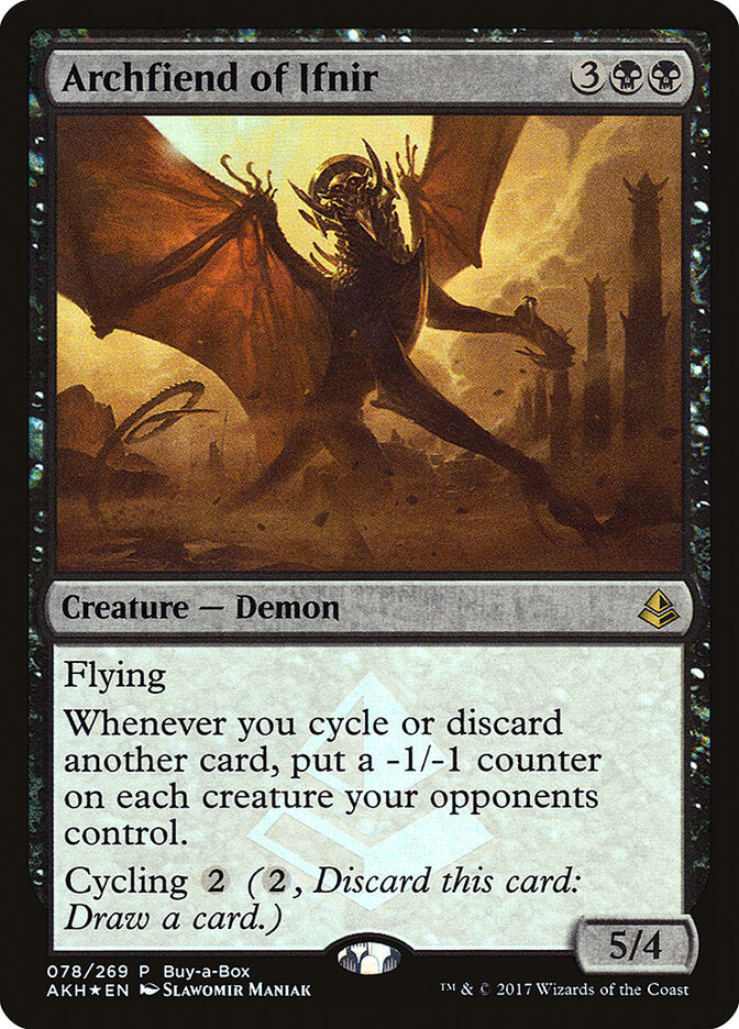 Arquidemônio de Ifnir / Archfiend of Ifnir - Magic: The Gathering - MoxLand