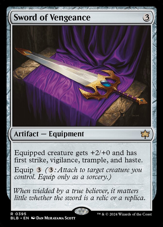Espada da Vingança / Sword of Vengeance - Magic: The Gathering - MoxLand