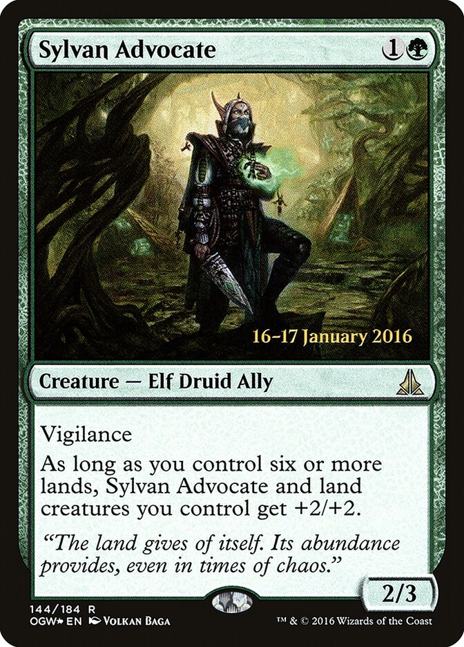 Advogado Silvestre / Sylvan Advocate - Magic: The Gathering - MoxLand
