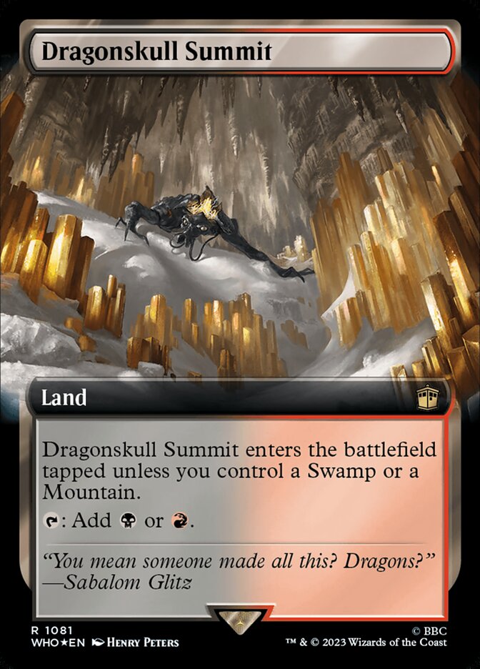 Pico da Caveira de Dragão / Dragonskull Summit - Magic: The Gathering - MoxLand