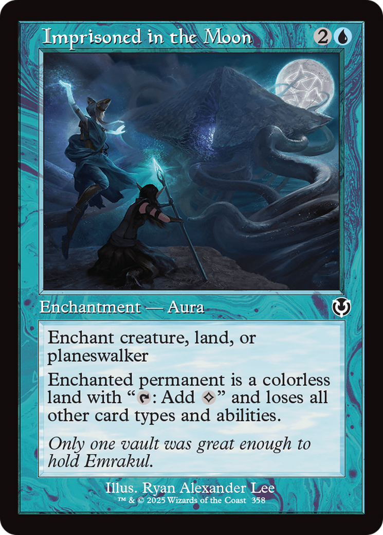 Aprisionados na Lua / Imprisoned in the Moon - Magic: The Gathering - MoxLand