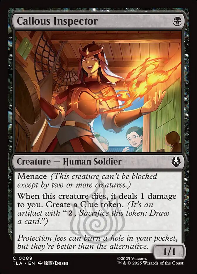 Inspetora Insensível / Callous Inspector - Magic: The Gathering - MoxLand