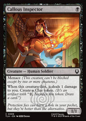 Inspetora Insensível / Callous Inspector - Magic: The Gathering - MoxLand