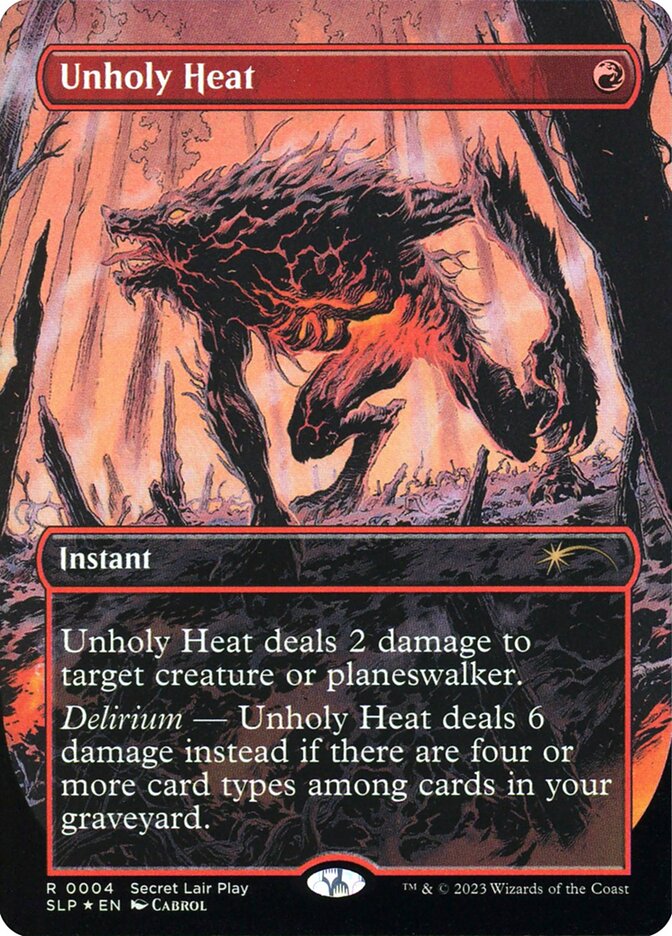 Calor Profano / Unholy Heat - Magic: The Gathering - MoxLand