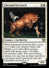Gado Liberado / Liberated Livestock - Magic: The Gathering - MoxLand
