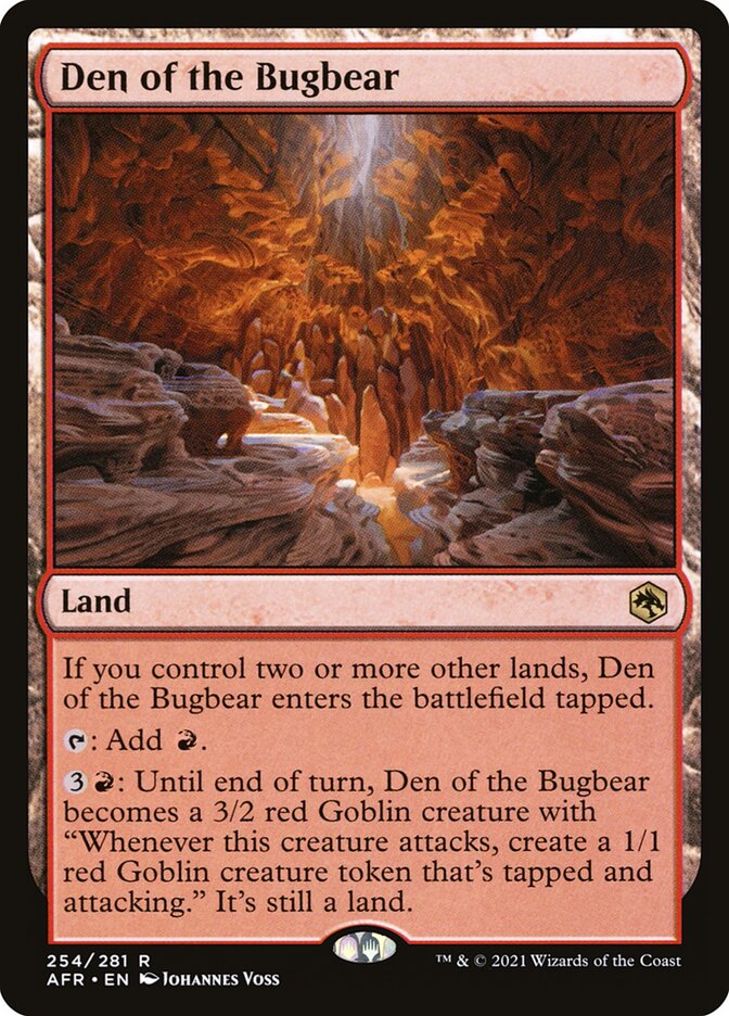 Covil do Bugurso / Den of the Bugbear - Magic: The Gathering - MoxLand