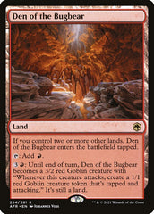 Covil do Bugurso / Den of the Bugbear - Magic: The Gathering - MoxLand