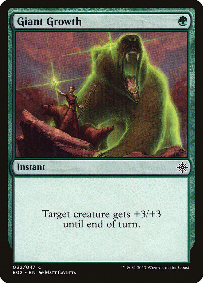 Crescimento Desenfreado / Giant Growth - Magic: The Gathering - MoxLand