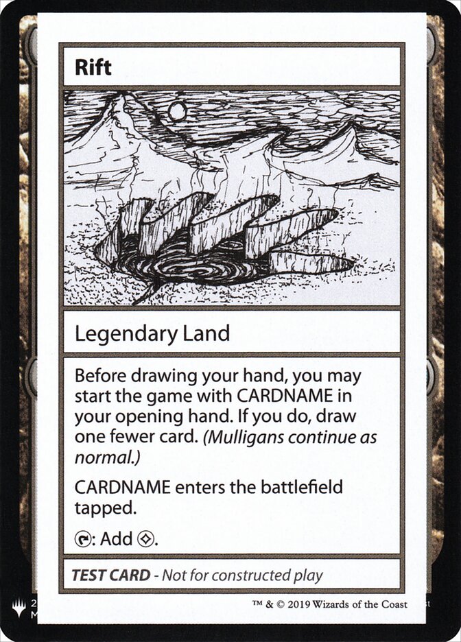 Rift - Magic: The Gathering - MoxLand