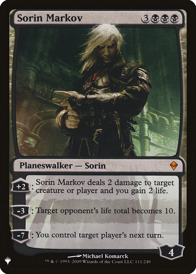 Sorin Markov - Magic: The Gathering - MoxLand