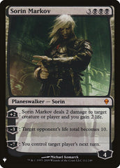 Sorin Markov - Magic: The Gathering - MoxLand