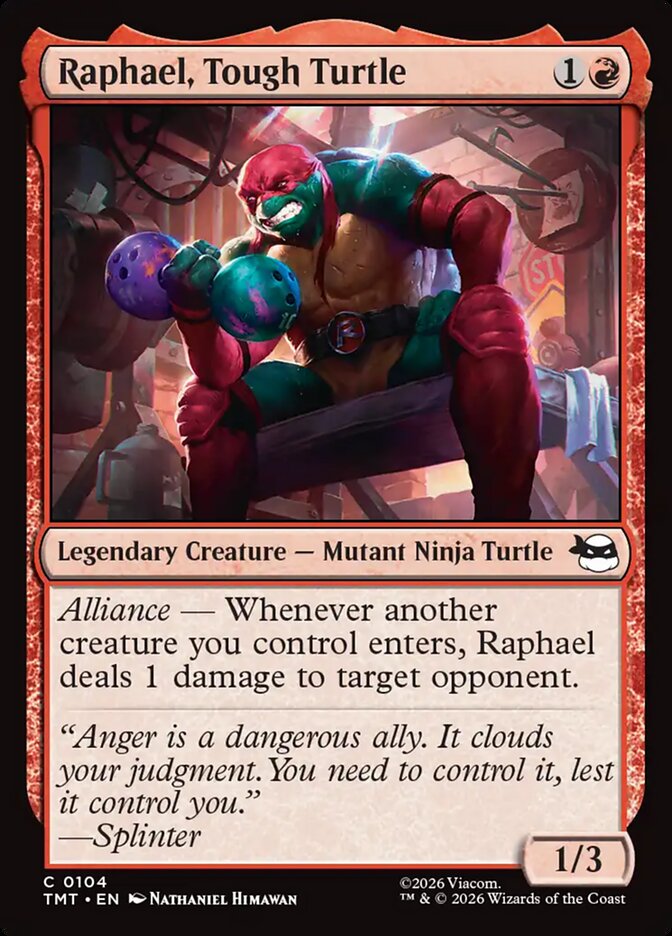 Raphael, Tough Turtle - Magic: The Gathering - MoxLand