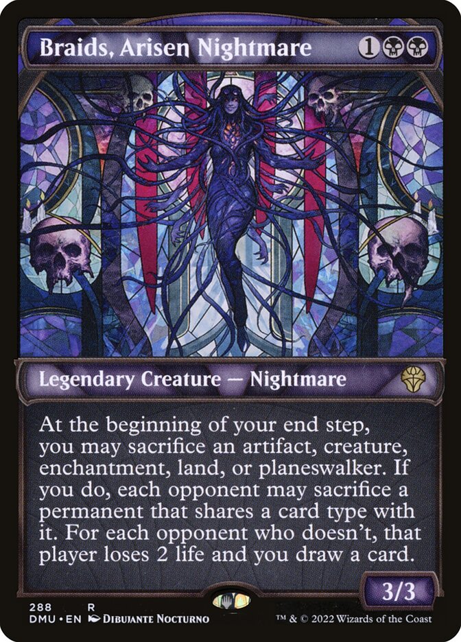 Braids, Pesadelo Desperto / Braids, Arisen Nightmare - Magic: The Gathering - MoxLand