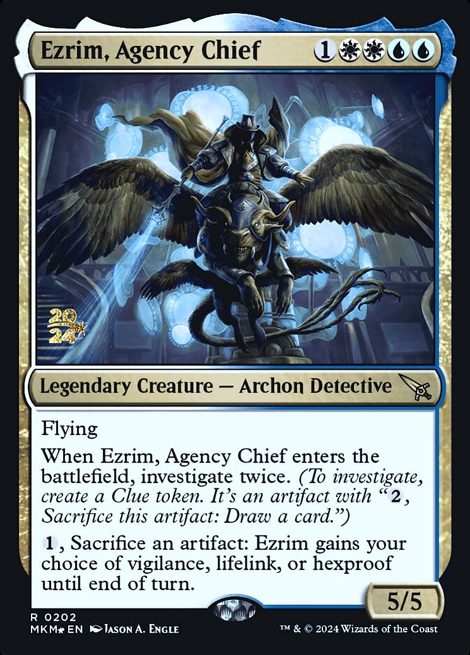 Ezrim, Chefe da Agência / Ezrim, Agency Chief - Magic: The Gathering - MoxLand