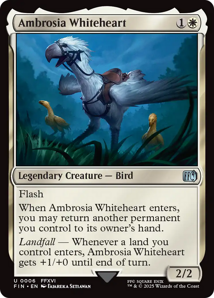 Ambrosia Whiteheart - Magic: The Gathering - MoxLand