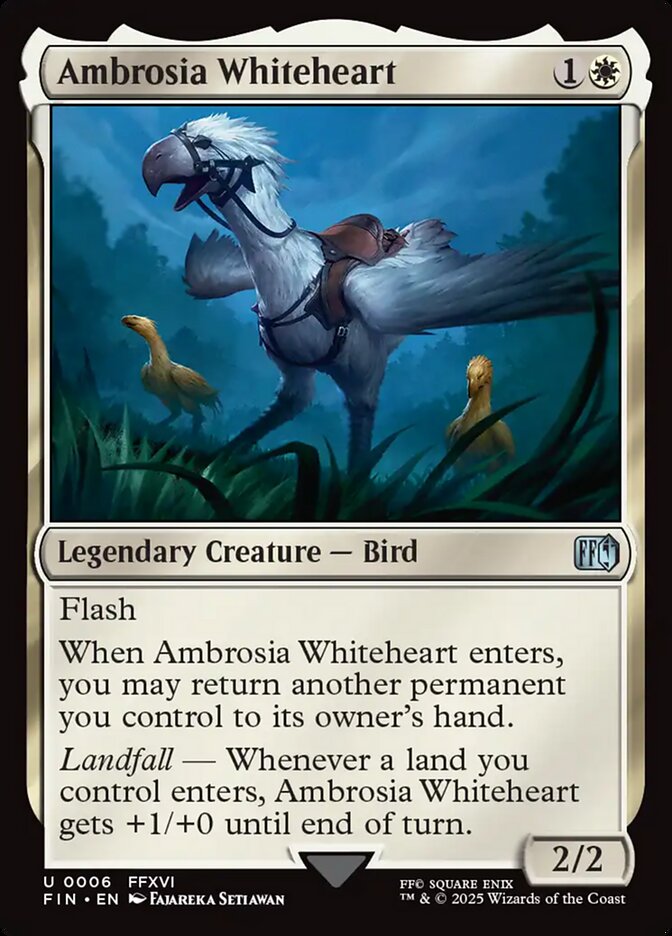 Ambrosia Whiteheart - Magic: The Gathering - MoxLand