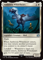 Ambrosia Whiteheart - Magic: The Gathering - MoxLand