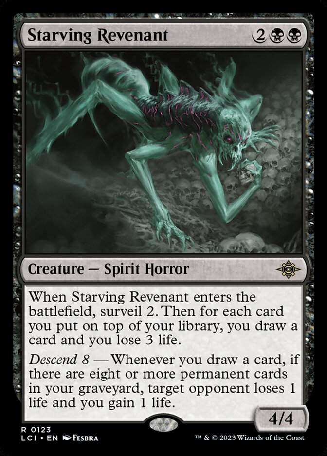 Ressurgido Famélico / Starving Revenant - Magic: The Gathering - MoxLand