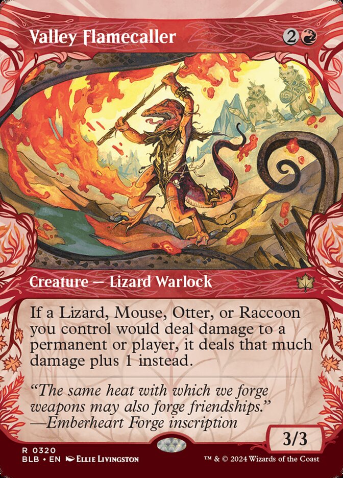 Invocador de Fogo do Vale / Valley Flamecaller - Magic: The Gathering - MoxLand