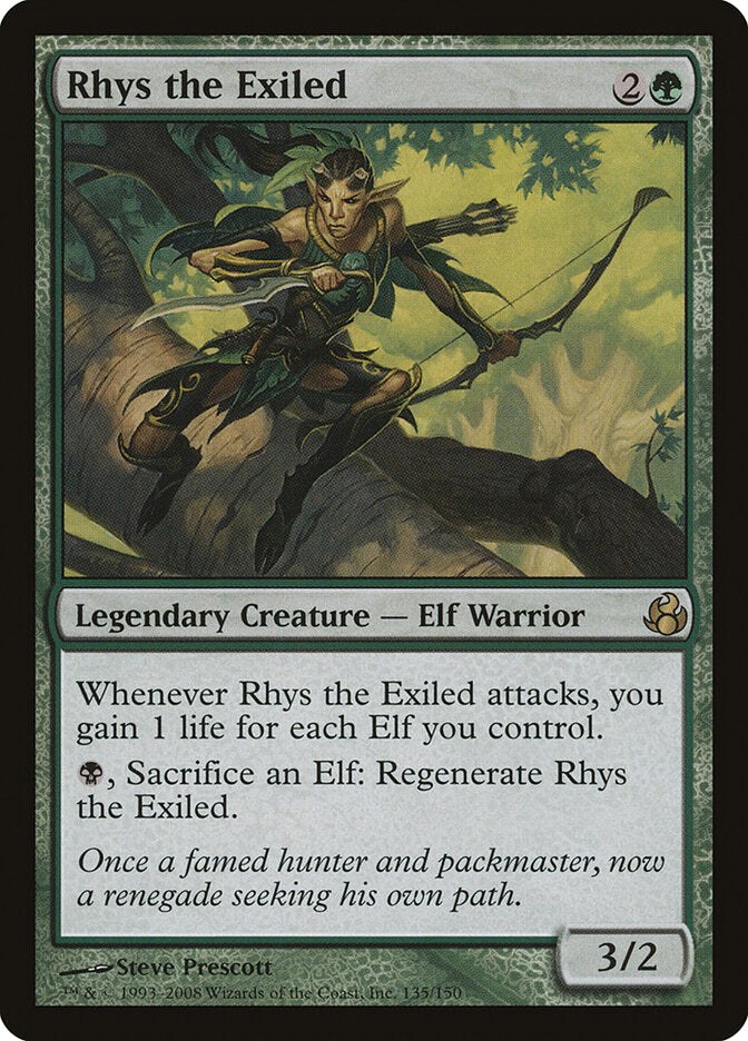 Rhys, o Exilado / Rhys the Exiled - Magic: The Gathering - MoxLand