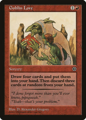 Sabedoria Goblin / Goblin Lore - Magic: The Gathering - MoxLand