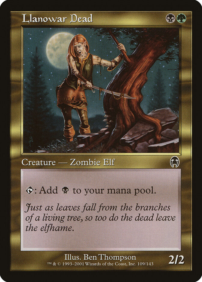 Mortos de Llanowar / Llanowar Dead - Magic: The Gathering - MoxLand