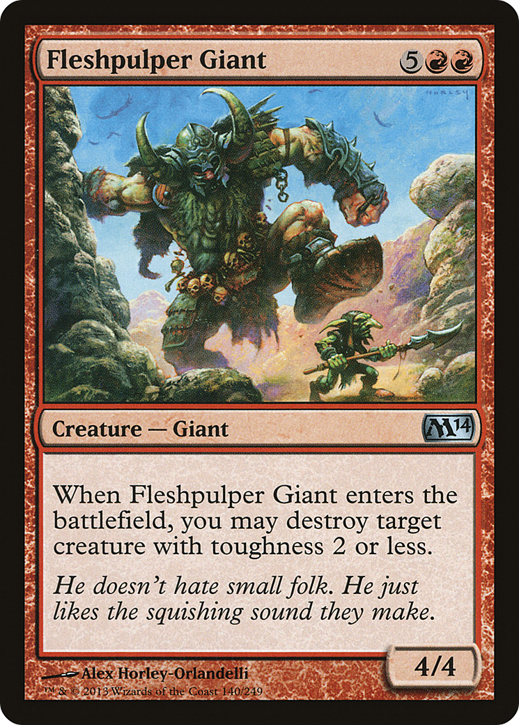 Gigante da Polpa de Carne / Fleshpulper Giant - Magic: The Gathering - MoxLand