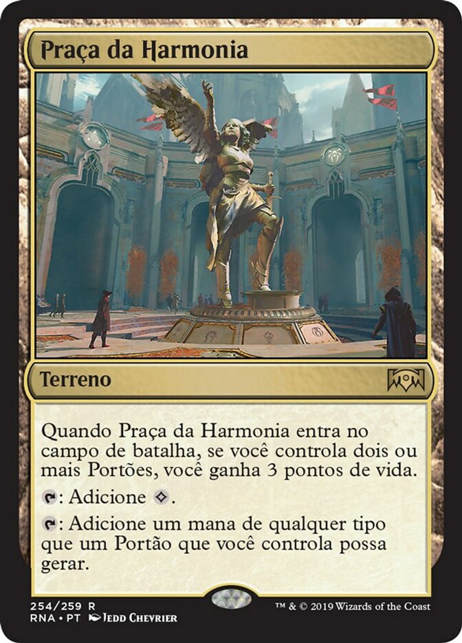 Praça da Harmonia / Plaza of Harmony - Magic: The Gathering - MoxLand