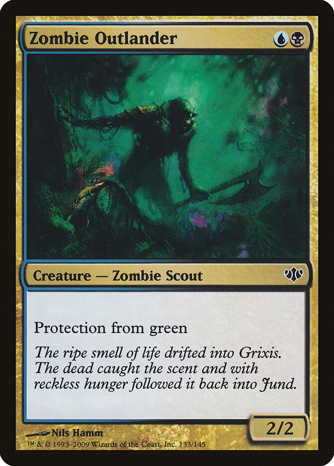 Forasteiro Zumbi / Zombie Outlander - Magic: The Gathering - MoxLand