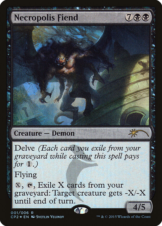 Demônio da Necrópole / Necropolis Fiend - Magic: The Gathering - MoxLand